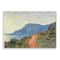 Stupell Industries Cliff Road Ocean Mountain Landscape Monet Classic Painting Wall Plaque